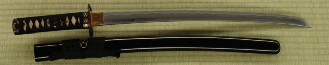 Tsunami (Great Wave) Wakizashi